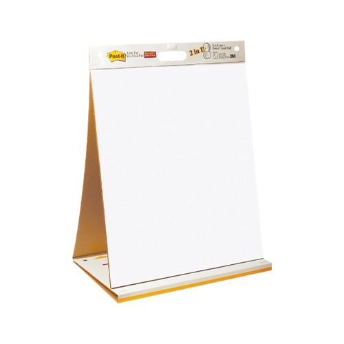 [3M]포스트잇 테이블 탑 이젤 패드 화이트보드형(50.8x61cm)